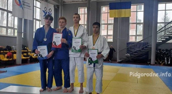 Дзюдоїсти з Підгородного здобули призові місця на Чемпіонаті Дніпра